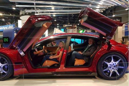 Fisker E-Motion Sitzprobe