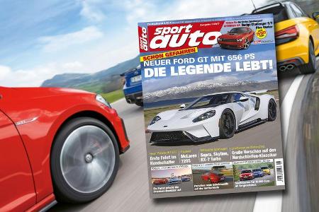 Neues Heft sport auto, Ausgabe 6/2017, Vorschau