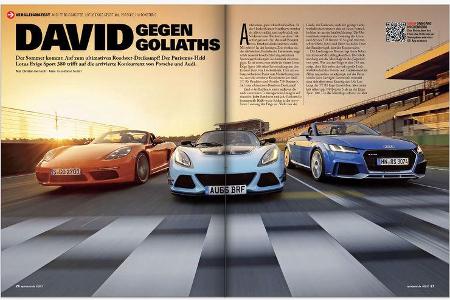 Neues Heft, sport auto, Ausgabe 6/2017, Vorschau, Preview
