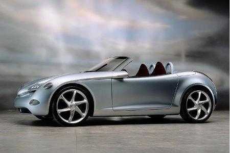 Aber schon im Jahr 2000 zeigt Mercedes auf der Motor Show in Detroit ...