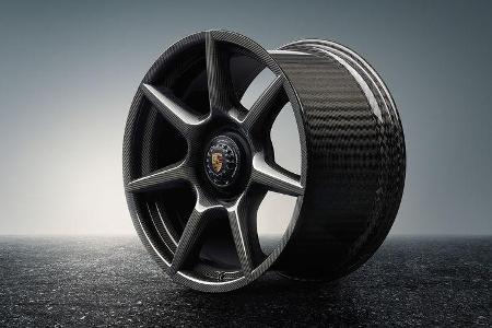 Carbon-Räder für die Porsche 911 Turbo S Exclusive Series