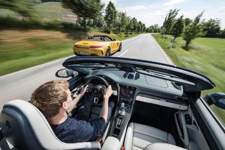 Mercedes-AMG GT C Roadster - Cabrio - Sportwagen - sport auto 7/2017