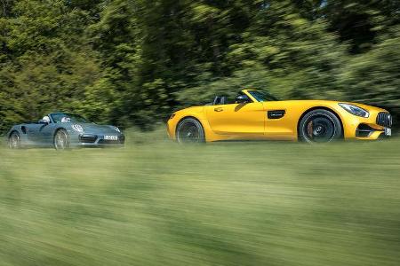 Mercedes-AMG GT C Roadster - Cabrio - Sportwagen - sport auto 7/2017