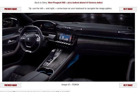 Peugeot 508 2018 Leak