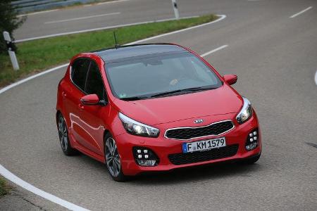 Kia Cee'd 1.0 T-GDI, Frontansicht