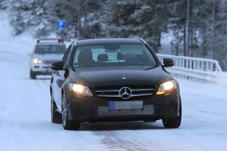 Erlkönig Mercedes C-Klasse