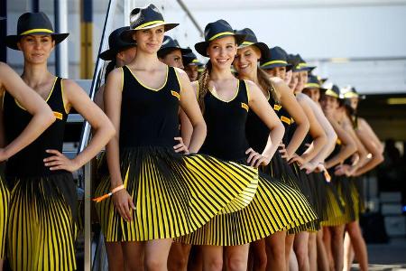 Grid Girls - GP Ungarn 2017 - Budapest