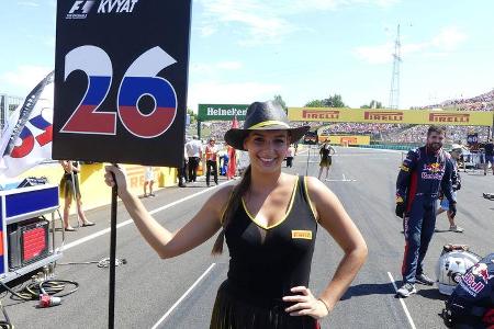 Grid Girls - GP Ungarn 2017 - Budapest