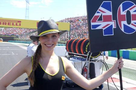 Grid Girls - GP Ungarn 2017 - Budapest