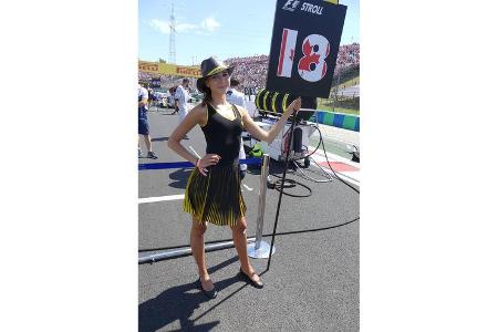 Grid Girls - GP Ungarn 2017 - Budapest