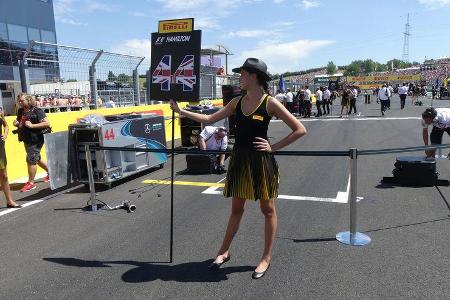 Grid Girls - GP Ungarn 2017 - Budapest