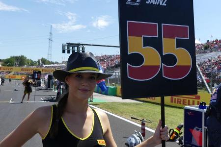 Grid Girls - GP Ungarn 2017 - Budapest