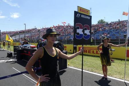 Grid Girls - GP Ungarn 2017 - Budapest