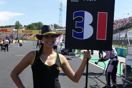 Grid Girls - GP Ungarn 2017 - Budapest