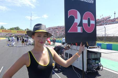 Grid Girls - GP Ungarn 2017 - Budapest