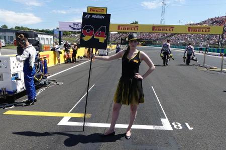 Grid Girls - GP Ungarn 2017 - Budapest