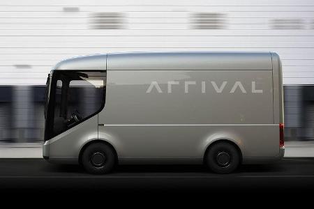 Arrival Elektrotransporter Postbus