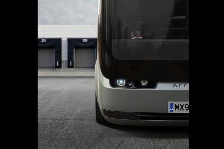 Arrival Elektrotransporter Postbus