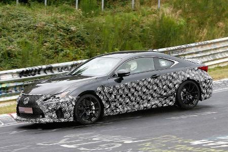 Lexus RC F Facelift Erlkönig