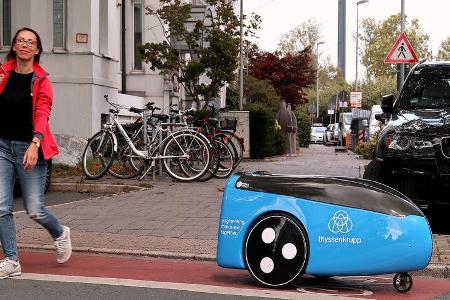 Thyssenkrupp Elevator und TeleRetail Transportkapsel