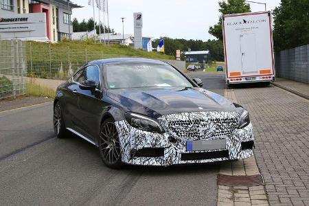 Erlkönig Mercedes-AMG C63 Coupé