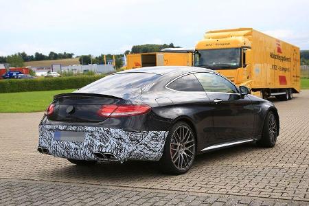 Erlkönig Mercedes-AMG C63 Coupé