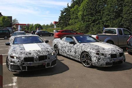 BMW 8er Coupé und Cabrio Erlkönig