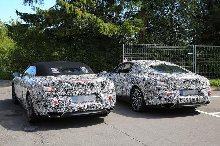 BMW 8er Coupé und Cabrio Erlkönig