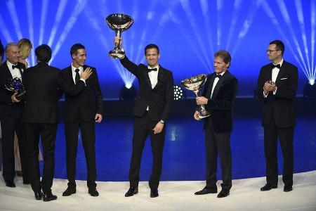 Sébastien Ogier - Malcolm Wilson - FIA Preisverleihung - Versailles
