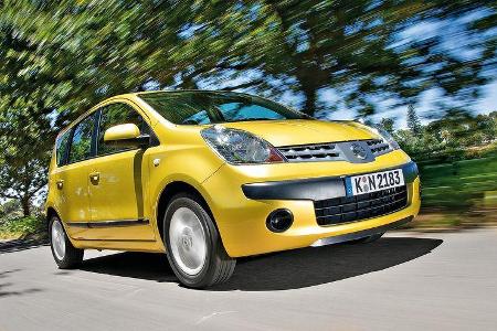 Nissan Note, Frontansicht