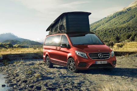 Mercedes V-Klasse Marco Polo Horizon Limited Edition hyazinthrot