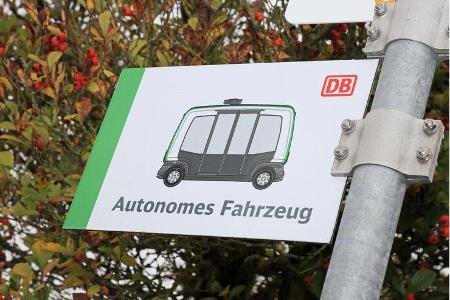 Erstes autonomes Fahrzeug im deutschen Straßenverkehr