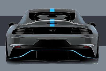Aston Martin RapidE Skizzen Elektroauto