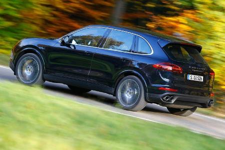 Porsche Cayenne Turbo S, Seitenansicht