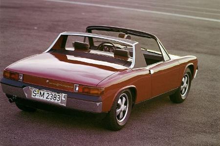 VW-Porsche 914, Seitenansicht