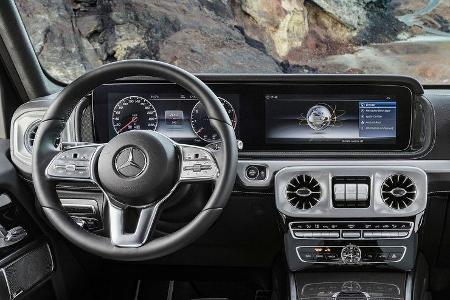 Mercedes G-Klasse 2018 Cockpit