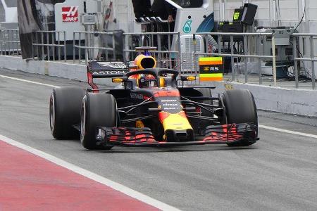 Max Verstappen - Red Bull - F1-Test - Barcelona - Tag 2 - 27. Februar 2018