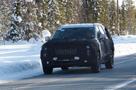 Erlkönig Hyundai 7-Sitzer-SUV Erlkönig Hyundai 7-Sitzer-SUV