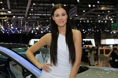 Genf 2018 Messe-Hostessen