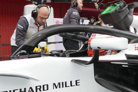 Kevin Magnussen - HaasF1 - Formel 1 Test - Barcelona - Tag 4 - 1. März 2018