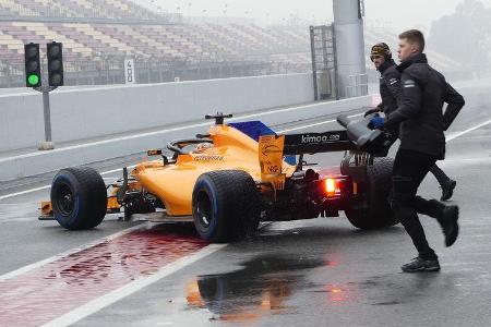 Stoffel Vandoorne - McLaren - Formel 1 Test - Barcelona - Tag 4 - 1. März 2018
