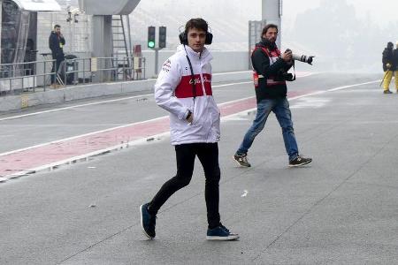 Charles Leclerc - Sauber - Formel 1 Test - Barcelona - Tag 4 - 1. März 2018