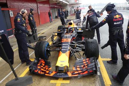 Max Verstappen - Red Bull - Formel 1 Test - Barcelona - Tag 4 - 1. März 2018
