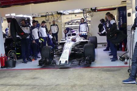 Sergey Sirotkin - Sauber - Formel 1 Test - Barcelona - Tag 4 - 1. März 2018