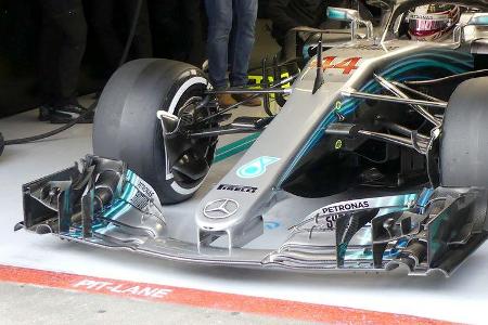 Lewis Hamilton - Mercedes - Formel 1 Test - Barcelona - Tag 4 - 1. März 2018