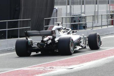 Lewis Hamilton - Mercedes - Formel 1 Test - Barcelona - Tag 4 - 1. März 2018