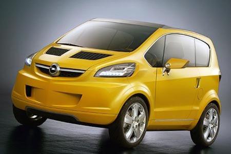 Einen Blick in die Kleinwagenzukunft der Marke Opel gewährt auf dem Genfer Salon ein Showcar mit nur 3,04 Meter Länge, aber ... Einen Blick in die Kleinwagenzukunft der Marke Opel gewährt auf dem Genfer Salon ein Showcar mit nur 3,04 Meter Länge, aber ...