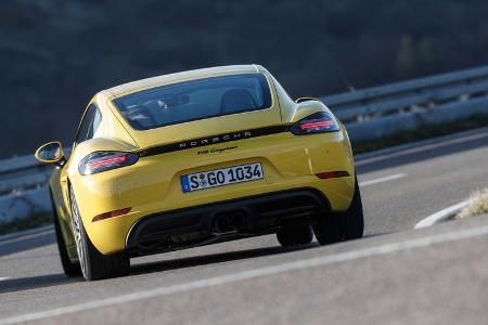 Porsche 718 Cayman, Heckansicht