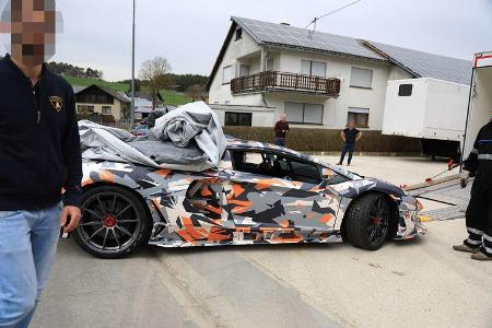 Erlkönig Lamborghini Aventador SVJ