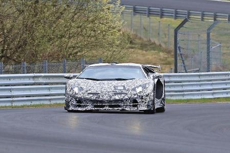 Erlkönig Lamborghini Aventador SVJ